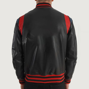 Vestes universitaires pour hommes grandes tailles, vente en gros de vestes universitaires vierges, vestes universitaires personnalisées avec logo, vestes universitaires simples pour hommes - Product Image 2