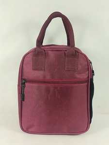 Insulated <b>Lunch</b> <b>Bag</b> Double Layer Zipper Food Tote Thermal Picnic <b>Bag</b> with Handles Custom Logo - Product Image 5