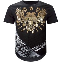 T-shirt à manches courtes pour homme Artistic Edge, 100% coton, respirant, écologique, imprimés uniques, qualité supérieure pour une énergie jeune