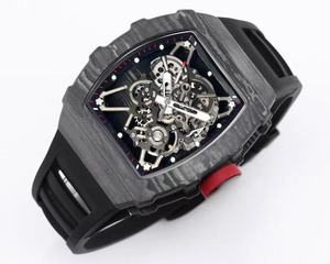 Modern Classic Luxurious Black Carbon Fiber Casual Business Travel <b>Skeletonized</b> <b>Automatic</b> Mechanical Men's <b>Watch</b> - Product Image 2