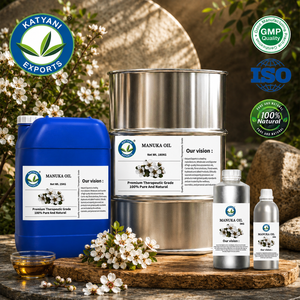 น้ำมันหอมระเหยมานูก้า (Leptospermum Scoparium) บริสุทธิ์ 100% จากธรรมชาติ 1 กิโลกรัม น้ำมันใบกลั่นด้วยไอน้ำ - ผู้ผลิตส่งออกคุณภาพพรีเมียม - Product Image 5