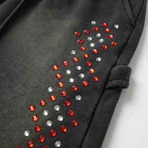 Pantalones Deportivos de Invierno Impermeables de Felpa Francesa Personalizados |   Pantalones Deportivos Extra Grandes con Lavado Ácido Estilo Vintage |   Marca Privada OEM - Product Image 5