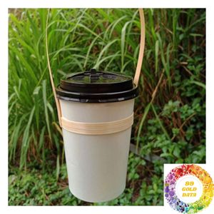 Portavasos Personalizado en Forma de Hoja, Hecho a Medida en Varios Tamaños para Cafeterías y Proveedores de Bebidas para Llevar - Product Image 3