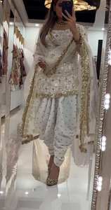 Especial Dhoti Salwar Listo personalizable Dhoti Salwar y Dupatta Traje indio tradicional Mujeres a precio al por mayor - Product Image 2