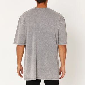 เสื้อยืดผู้ชายแบบย้อมสีเอซิด ระบายอากาศได้ดี ดีไซน์แฟชั่นล่าสุด ทนทานต่อการหดตัว สวมใส่สบาย - Product Image 5