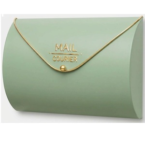 Premium Modern Envelope Mail <b>Box</b> Bronze Piping Stamped MAIL <b>Drop</b> Catcher Bulk - Product Image 5