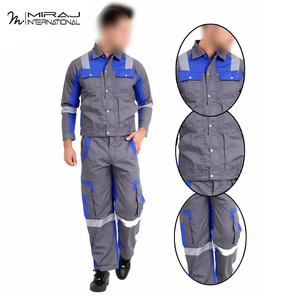 Buen Proveedor, Nuevo Estilo, Ropa de Trabajo Impermeable de Alta Calidad, Conjunto de 2 Piezas, Chaqueta y Traje con Cinta Reflectante - Product Image 6