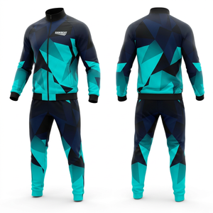 Traje Deportivo Personalizado con Impresión a Todo Color, Uniforme de Equipo Personalizado para Unisex, 100% Poliéster, Resistente al Viento, Transpirable, Deportivo de Invierno - Product Image 4