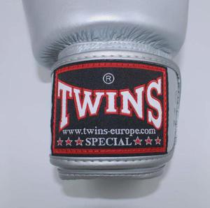 Nouveaux gants de boxe en argent Twins pour Muay Thai, entraînement, sparring, MMA, kickboxing - Product Image 5