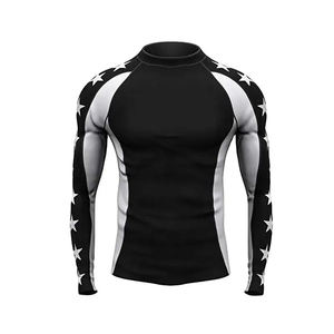 Camiseta Deportiva de Manga Larga Personalizada para Hombre, Transpirable, Diseño BJJ, Spandex/Poliéster 160g - Product Image 3