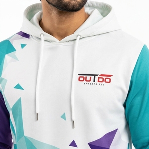 Sudadera Deportiva Sublimada para Hombre, Material de Poliéster de Alto Rendimiento, Absorbe la Humedad, Transpirable, Diseño Personalizado, Ajustable - Product Image 5