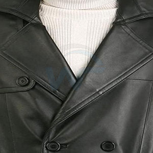 Manteau long classique moderne pour homme, chaud pour l'hiver, avec col classique et doublure intérieure confortable - Product Image 6