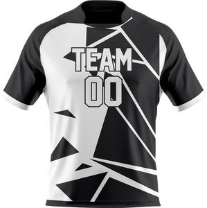 เสื้อยืดคอกลมแขนยาวผู้ชาย พิมพ์ลายแบบซับลิเมชั่น ผลิตจากผ้าโพลีเอสเตอร์ผสม 100% เป็นมิตรต่อสิ่งแวดล้อม แห้งเร็ว ระบายอากาศได้ดี ทรงปกติ - Product Image 5