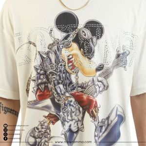 Camiseta de Lujo 100% Algodón, 250gsm, Gruesa, Transpirable, Ecológica, con Logotipo Personalizado, Impresión DTG, Estilo Urbano, para Hombre - Product Image 3