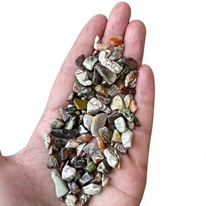 Cristales de Jaspe Oceánico Pulido al por Mayor, Fragmentos de Ágata, Figuras de Cristal de 3-5 mm para Decoración del Hogar y Festividades por AMAYRA CRYSTALS EXPORTS - Product Image 1