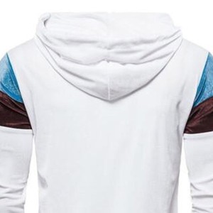 Sudadera con Capucha de Terciopelo Bordado de Alta Calidad, Unisex, Venta al Por Mayor, Colores Personalizados OEM, con Bolsillo, Ropa Casual de Otoño e Invierno - Product Image 5