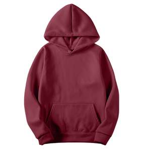 Acid Wash Vintage Effect Men's Winter Fleece Pullover Hoodie 100% Cotton Anti-Pilling Casual <b>Athletic</b> Outerwear Pocket Detail - Product Image 5