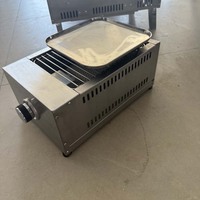 Barbecue portable en acier inoxydable, cuisinière à charbon de bois pliable pour le camping, les voyages et la cuisine en plein air
