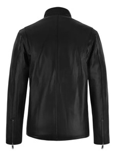 เสื้อแจ็คเก็ตหนังสไตล์ไบค์เกอร์ของเฮนรี คาวิลล์ - Product Image 3
