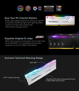 [KINGSMAN AITC] Red 8gb ram memoria <b>ddr4</b> 3200MHz udimm for gaming desktop - Product Image 4