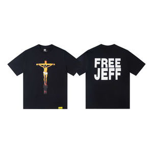 T-shirt oversize délavé à l'acide pour homme et femme, style streetwear, coton vintage, personnalisable pour impression de logo - Product Image 1