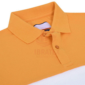 Polos pour hommes de qualité supérieure, couleur contrastée, fabriqués avec les meilleurs matériaux, vente en gros, manches courtes. - Product Image 4