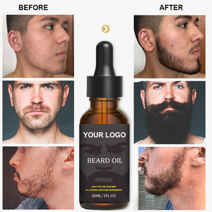Produit phare : Huile de croissance de barbe pour homme avec hydratant non gras à l'huile d'argan et de jojoba pour nourrir et prévenir la chute de la barbe - Product Image 4