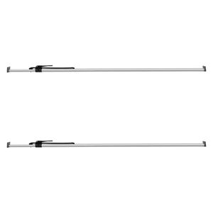 Barre de stabilisation robuste à cliquet réglable de 89 à 104 pouces en acier avec patins antidérapants pour camions - Product Image 3
