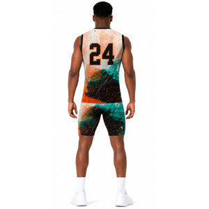 Maillot de football 7 contre 7 personnalisé à faible MOQ, uniforme de flag football, ensemble short de compression sans manches pour jeunes, noms et numéros gratuits, maillots 7v7 - Product Image 3