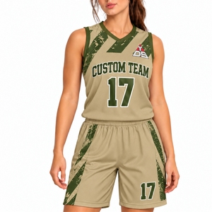 Conjunto de Uniforme de Baloncesto Moderno para Jugadores Activos, Ropa de Baloncesto Personalizada para Deportes de Equipo, Jersey con Nombre y Número - Product Image 1