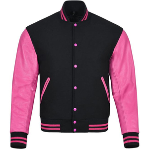 Spring&Autumn Men's Varsity <b>Baseball</b> <b>Bomber</b> <b>Jacket</b> Vintage Rugby Graphic Long Sleeve Casual Unisex Streetwear Coats - Product Image 6