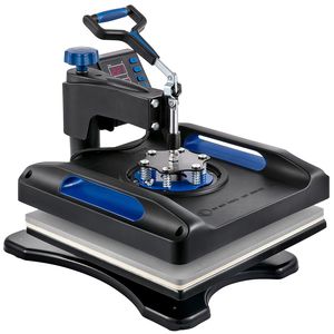 Pressa a Caldo Digitale per Sublimazione 15x15 Pollici, Riscaldamento Rapido, con Braccio Girevole, per Stampa su T-Shirt/Trasferimento Vinile, con Funzioni Anti-Scottatura - Product Image 1