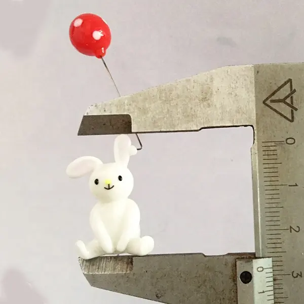 Mainan Miniatur Desain Unik Patung Kecil Kaca Patung Kecil Hewan