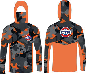 Sweat à capuche camouflage CTR unisexe pour adulte, vêtement de pêche, pull à séchage rapide UPF 50, veste en polyester - Product Image 1