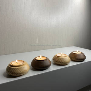 Modern Geometric Metal T-Light Holder, Contemporary <b>Tea</b> Light Candle <b>Stand</b> for Stylish Home Interiors - Product Image 6