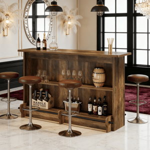 Tavolo Alto Pieghevole per Bar, Arredamento per Interni ed Esterni, Casa, Hotel, Seminterrato, Giardino, Feste, Base Robusta - Product Image 1