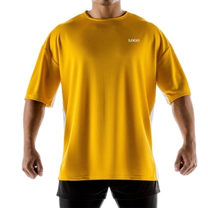 Nouvel Arrivage T-shirt Vintage Homme Personnalisé Coupe Oversize en Coton Lourd 100% Tissu Jersey Respirant Grande Taille Style Urbain - Product Image 6