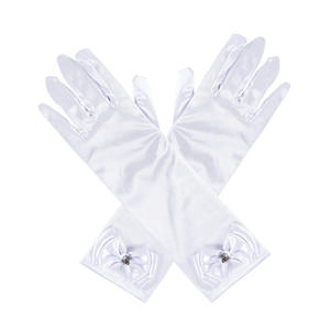 Gants à paillettes argentés pour femmes adultes, pour déguisement, danse, avec des paillettes scintillantes - Product Image 2