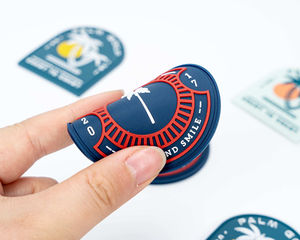 Parche con Logotipo Personalizado al por Mayor, Textura en Relieve, Marca Privada, Precio de Exportación Global - Product Image 4