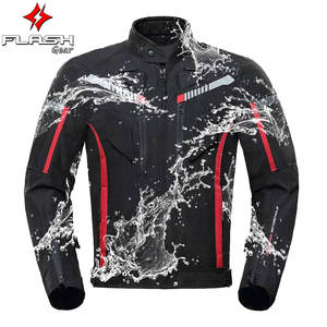 Chaqueta de Motocicleta Impermeable para Hombre, Chaqueta de Motocross y Pantalones de Motocicleta, Equipo de Moto con Protección EVA - Product Image 5