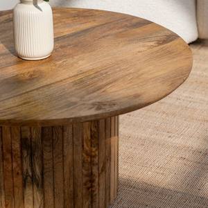 Table basse ronde en bois Vandana Zenova Nova pour salon moderne et décoration contemporaine - Product Image 2