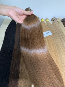 Extensions de cheveux en kératine à prix d'usine, 100% vierges vietnamiennes, super double drawn, qualité supérieure, couleur personnalisable, compatibles permanente - Product Image 5