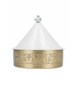 Plat de cuisson arabe luxueux et artisanal, au son et au toucher métalliques, crée une expérience sensorielle satisfaisante en cuisine. - Product Image 3