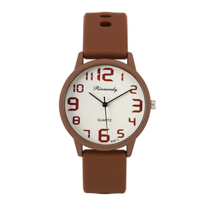 Relojes de Pulsera de Silicona de Moda 1196 para Mujer, Elegantes Relojes de Pulsera Blancos para Dama, de Lujo - Product Image 3