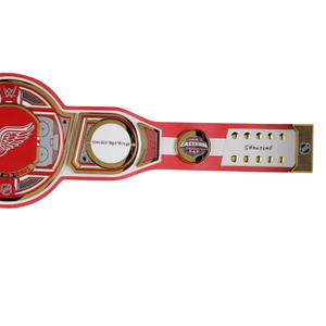 Custom Detroit Red Wings Championship Belt Limited Edition NHL Tribute Belt High Quality Sports Memorabilia Collector's Gifts - Product Image 3