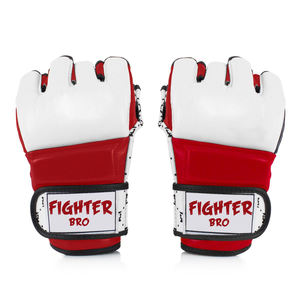 Guantes de MMA de Fábrica, Piel Sintética, para Entrenamiento de Sparring, Muay Thai, Kickboxing, Logotipo Personalizado, Profesional - Product Image 2