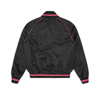 Veste d'hiver en laine véritable noire pour homme, écologique, imperméable, style varsity, vente en gros