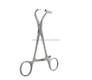 Ametrine Surgical German Stainless Steel Manual K Wire <b>Guide</b> <b>Clamp</b> Reduction Forceps CE Certified 6" Size Model APC-7 for - Product Image 1
