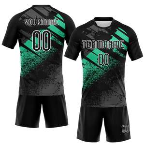 Wholesale Sublimation <b>Custom</b> 100% Polyester Sports Jersey Set OEM Sports Team Uniform Training Shorts Clubwear Apparel Set Wear - Product Image 1
