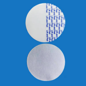 Doublure d'étanchéité en feuille d'aluminium à visser, à ouverture facile par levage et traction, anti-déversement, 100 ml, pour personnalisation en gros, Bk Enterprise - Product Image 1